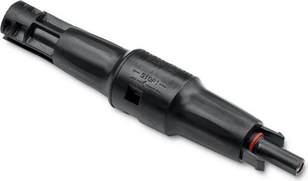 Qoltec Solarstecker mit Sicherung | MC4 Stecker | 1500V | 30A