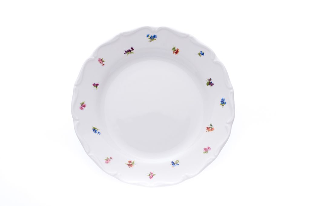 Talerz deserowy, czeska porcelana, Werona, 19 cm, kosz, G. Zdjęcie produktu 