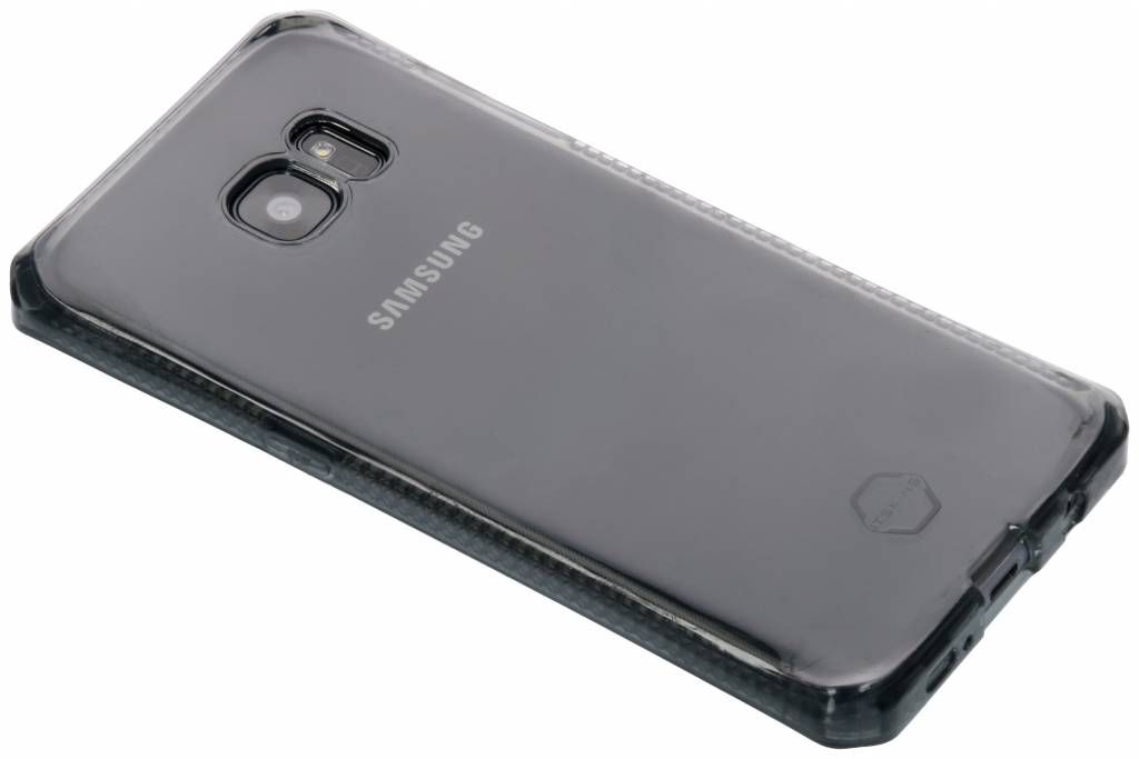 Itskins Back cover kompatibel mit Samsung Galaxy S7 Edge - Schwarz