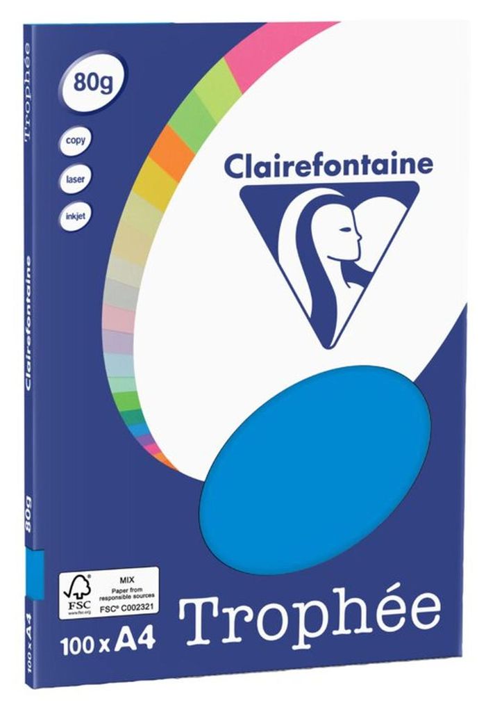 Clairefontaine TROPHEE PPP - Türkisblau - A4 (210 x 297 mm)