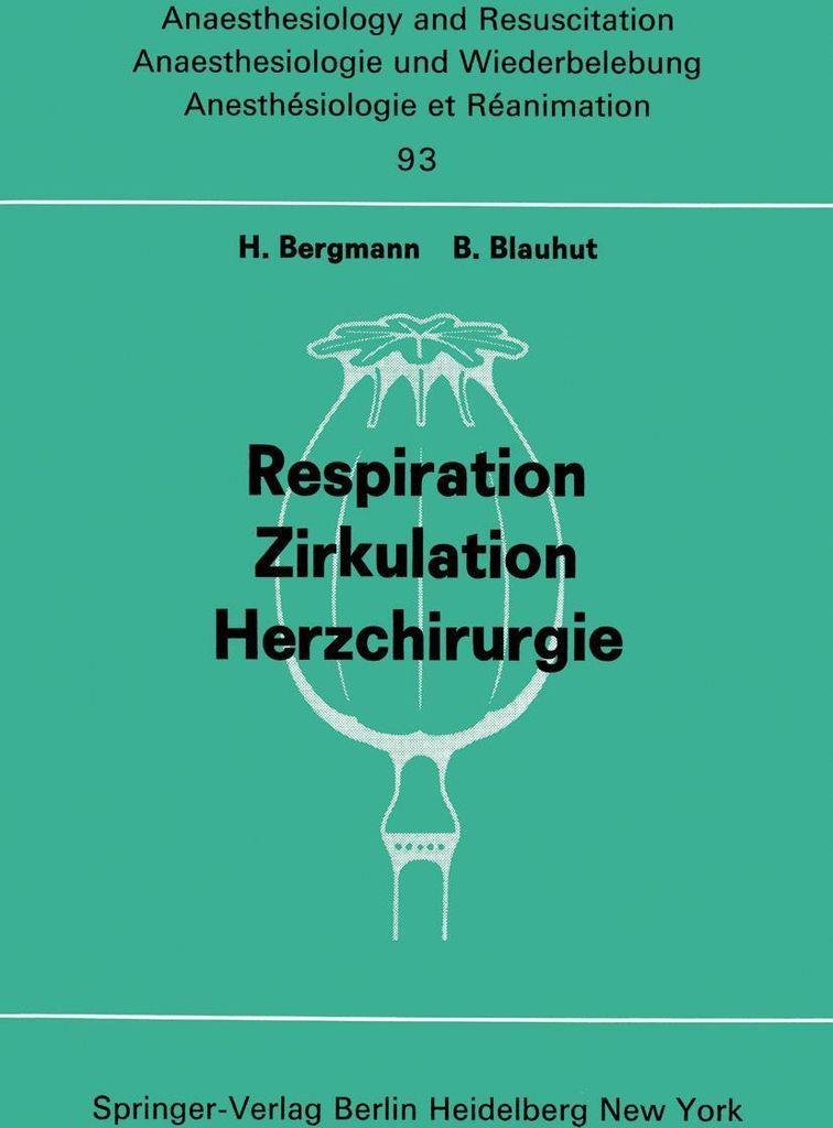 Respiration Zirkulation Herzchirurgie