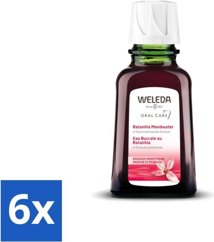 Offerta Weleda Ratanhia Collutorio 50ml - Confezione 6 Pezzi Prezzo Basso