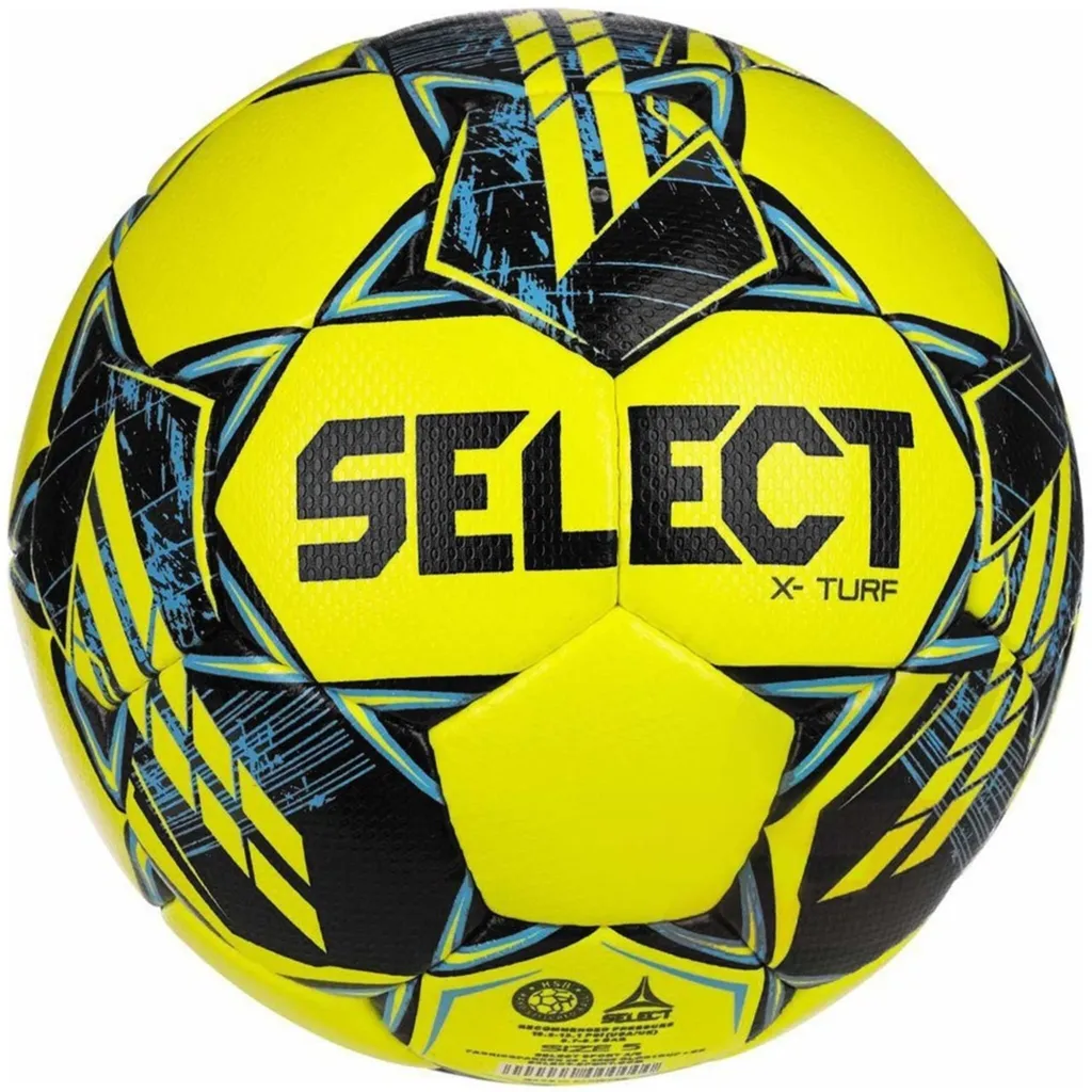 Ballon Football Select X-Turf V23 Jaune T5 Idéal Club et Entraînement