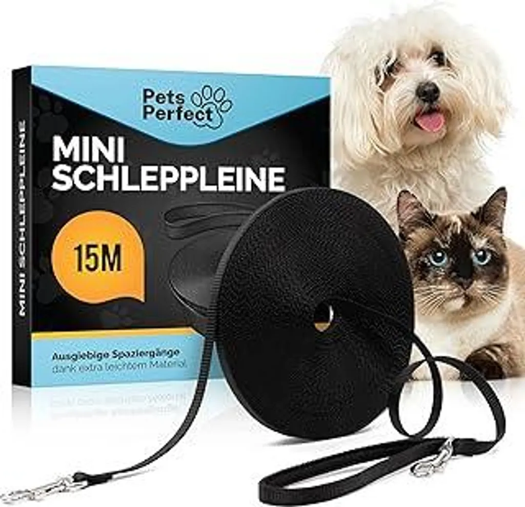 Guinzaglio Ultraleggero 15m: Design e Libertà per Cani e Gatti