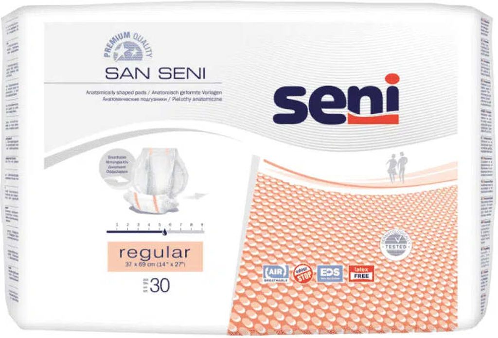 Seni San Inkontinenzvorlage regular 30 St Produktbild 