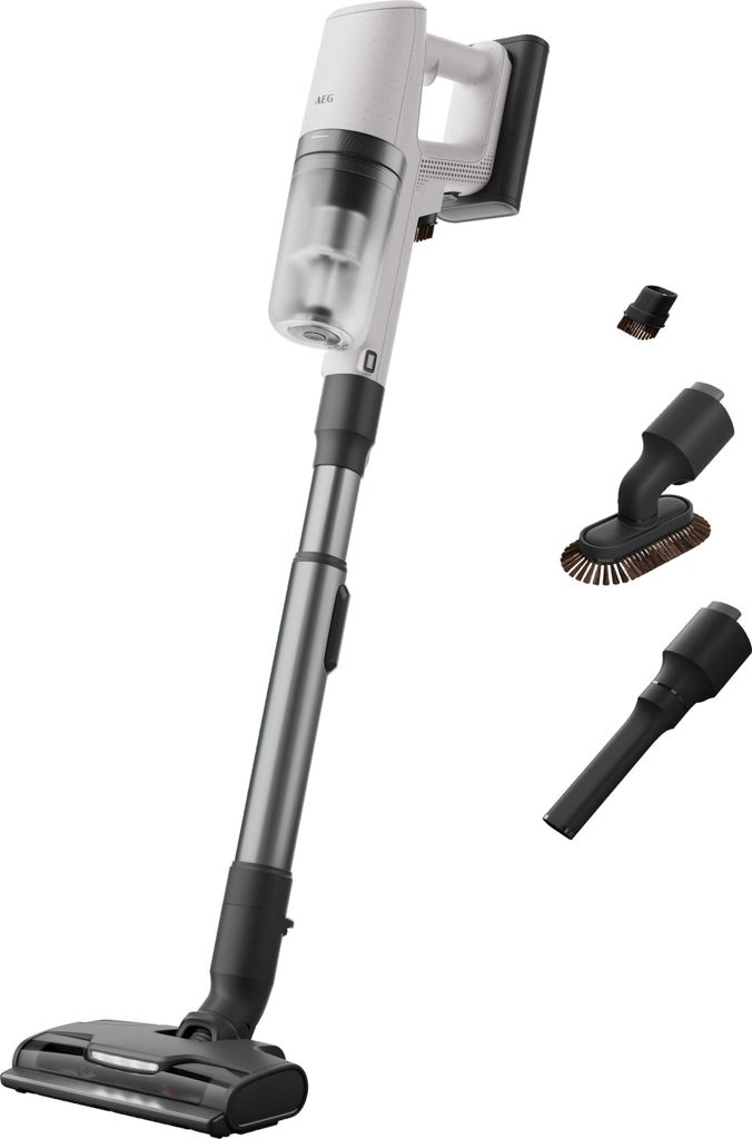 AEG AP82UB25SH, Stabstaubsauger, Beutellos, Weiß, Produktbild 