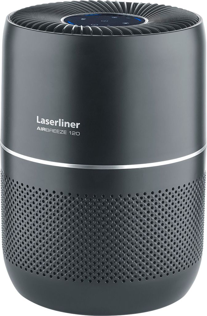 Laserliner AirBreeze 120 Luftreiniger 30 m² Schwarz