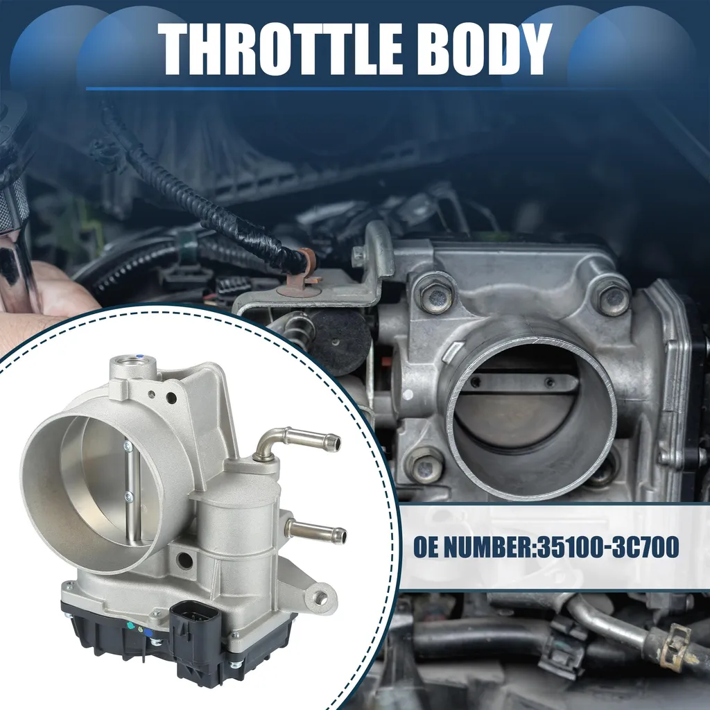 Corps Papillon 78mm Argent 35100-3C700 - Hyundai Santa Fe 3.5L V6
