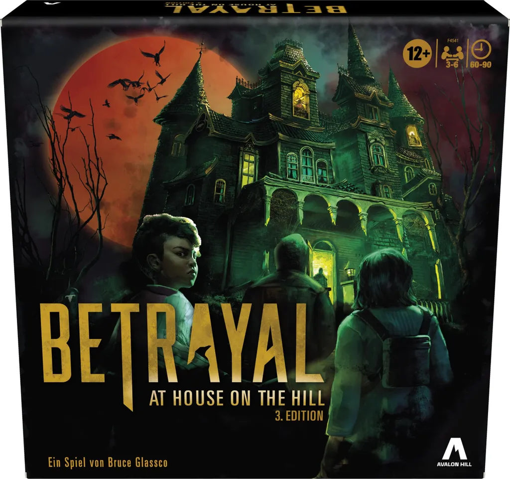 Avalon Hill Betrayal at House on the Hill 3. Édition Jeu de Plateau