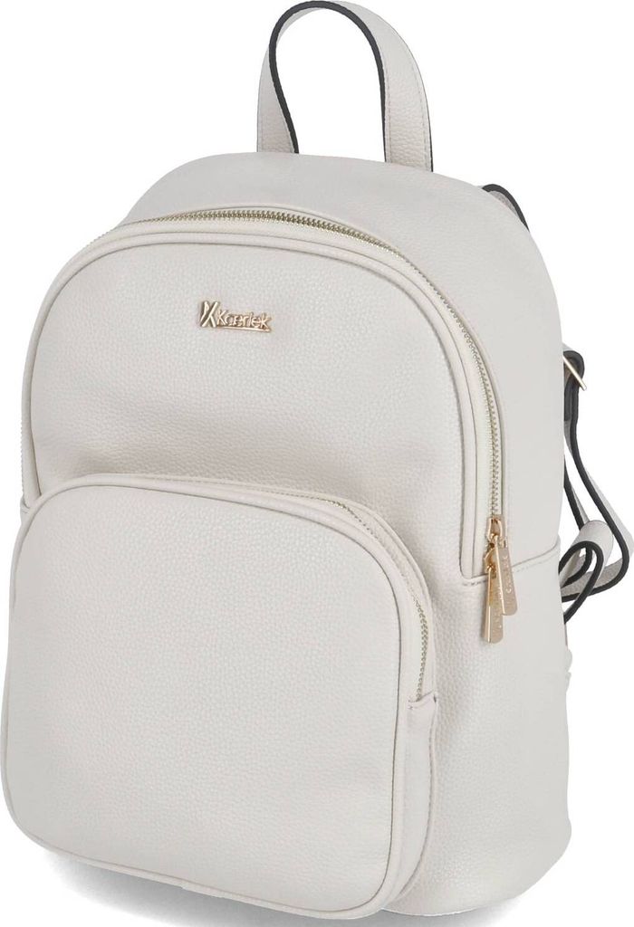 Kaerlek Damen Rucksack/ Citypack/ Daypack Weiß Synthetik