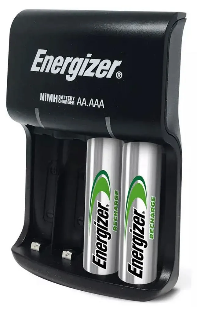 Chargeur USB Energizer E303257600 compact pour accumulateurs AA AAA