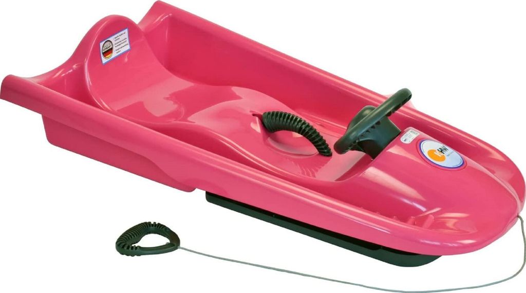 KHW | Lenkschlitten Snow Flyer | Pink |  Germany | ideal Produktbild 