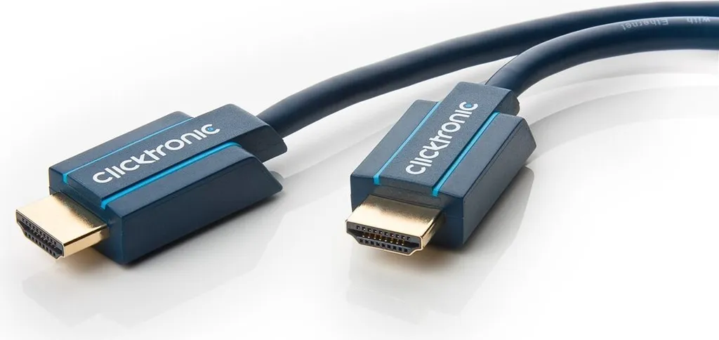 Cavo HDMI Clicktronic 12.5m Nero - Soluzione Professional per Sale Meeting