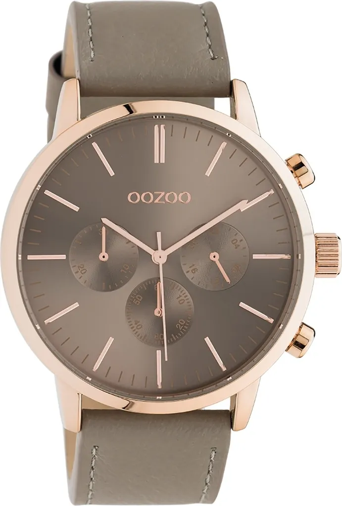 Montre Oozoo C10916 taupe : l'accessoire discret et précis pour vos tenues