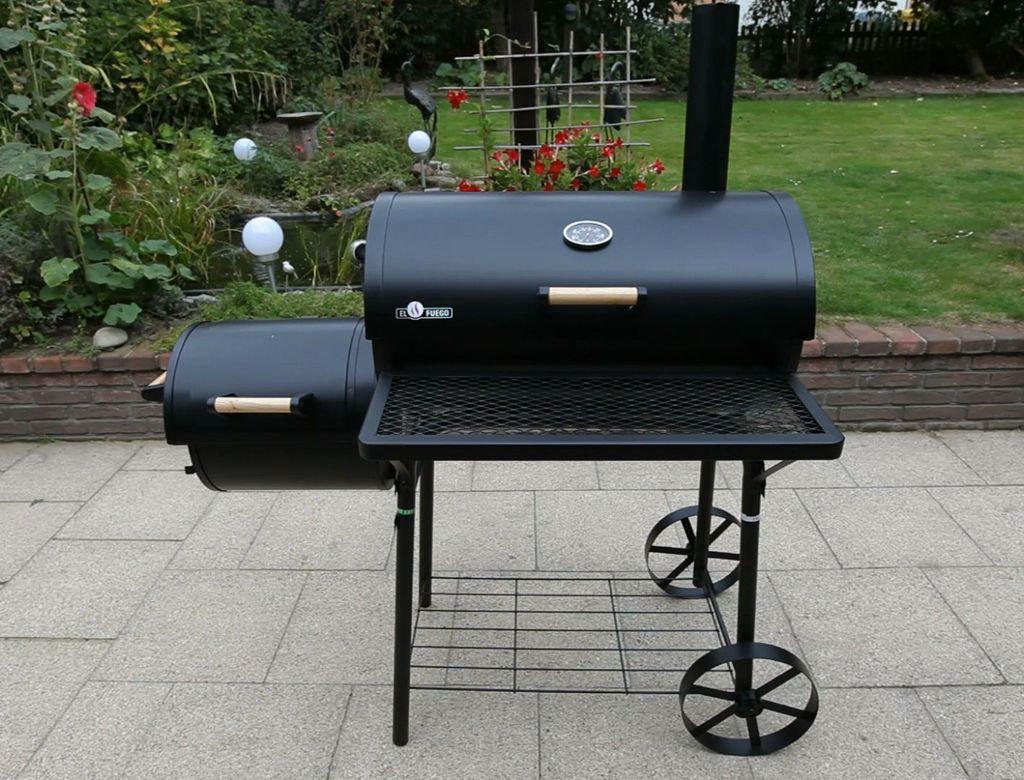 El Fuego Smoker Grill / Holzkohlegrill Dakota Grillfläche Produktbild 20