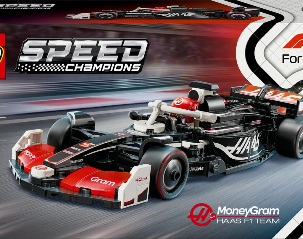 LEGO 77250 Speed Champions MoneyGram Haas F1 VF-24 Car Immagine del prodotto 