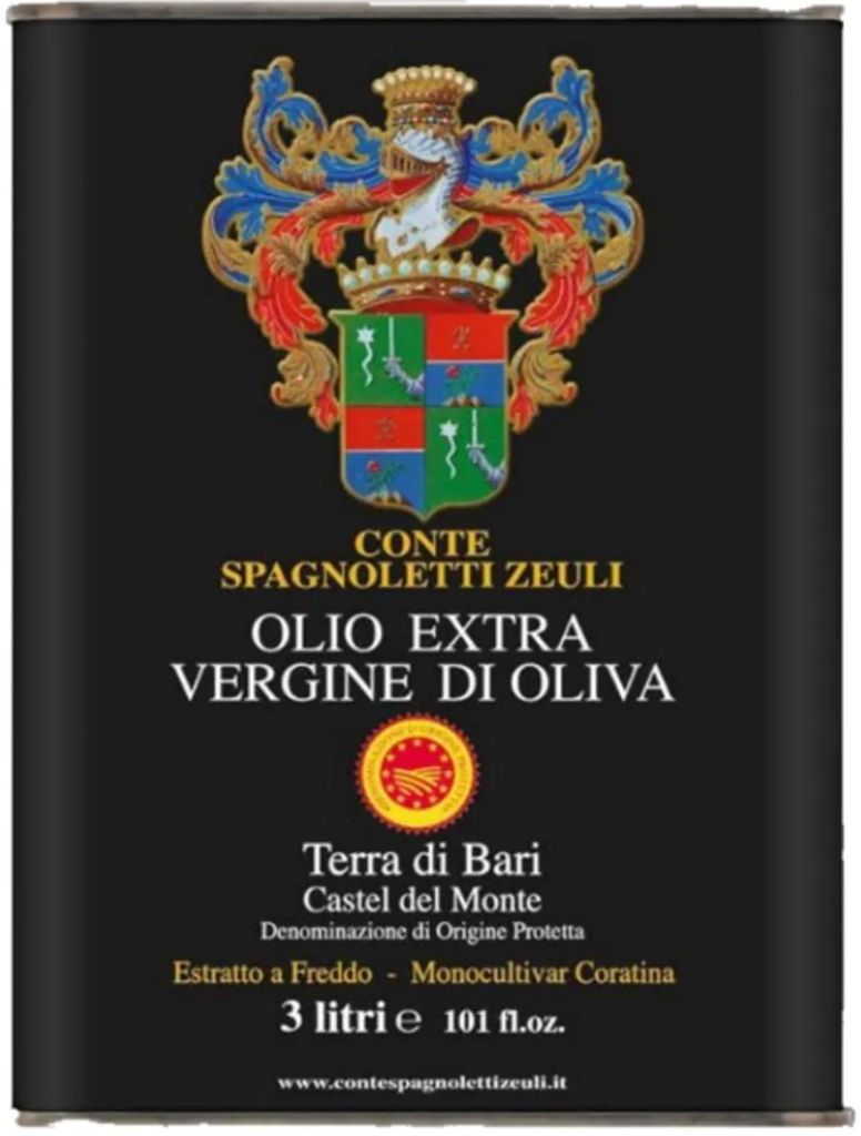 Huile d'olive extra vierge « Olio di olivia » 3 l - Image du produit 