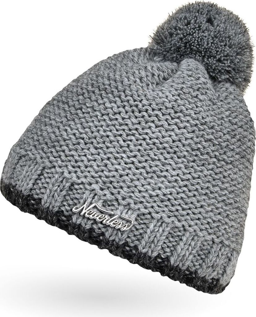 Kinder Strick-Mütze Winter Mädchen Jungen Kinder Grobstrick Produktbild 