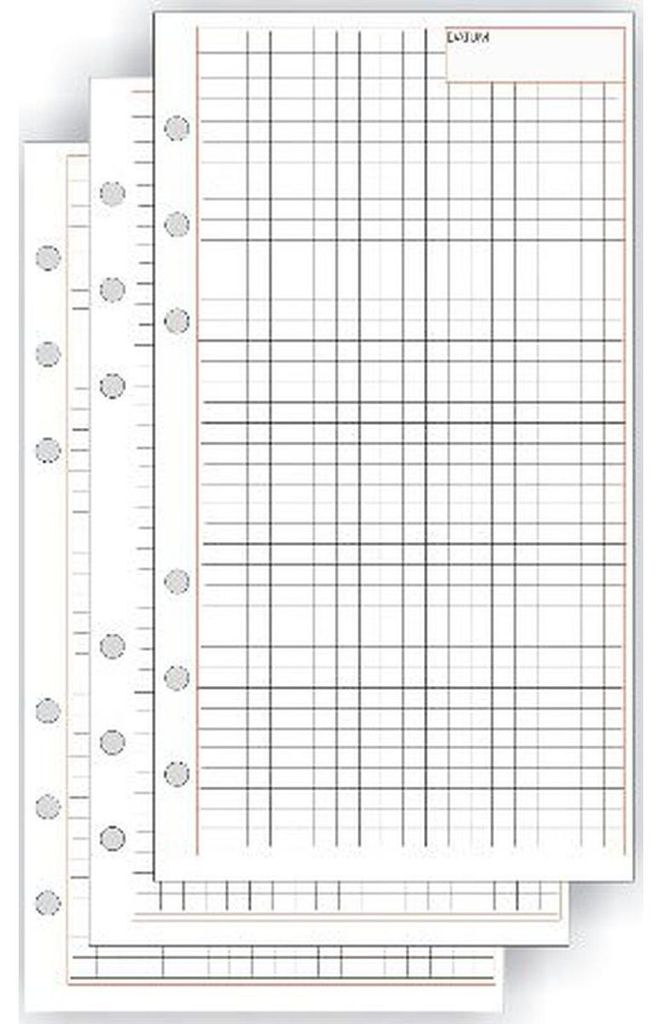 Bind® 2610 Ersatzeinlage "kariert" A6 50 Blatt(T) Produktbild 