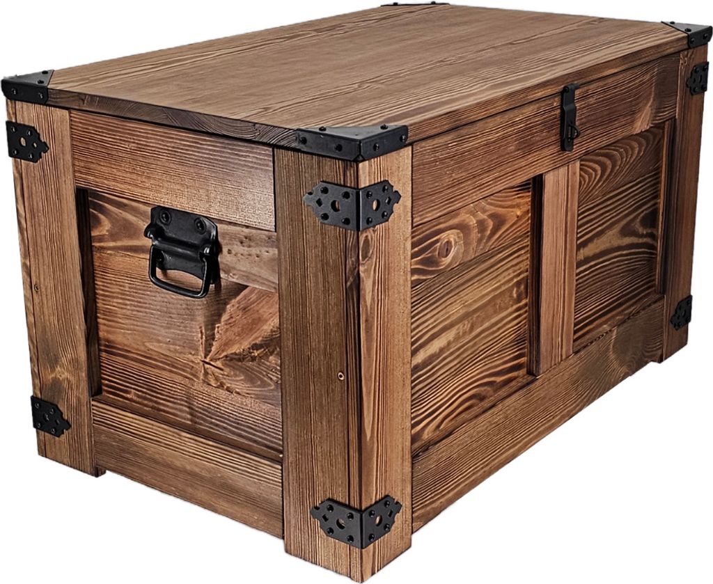 CREATIVE COOPER dřevěná truhla, truhla na poklady, úložný Obrázek produktu 