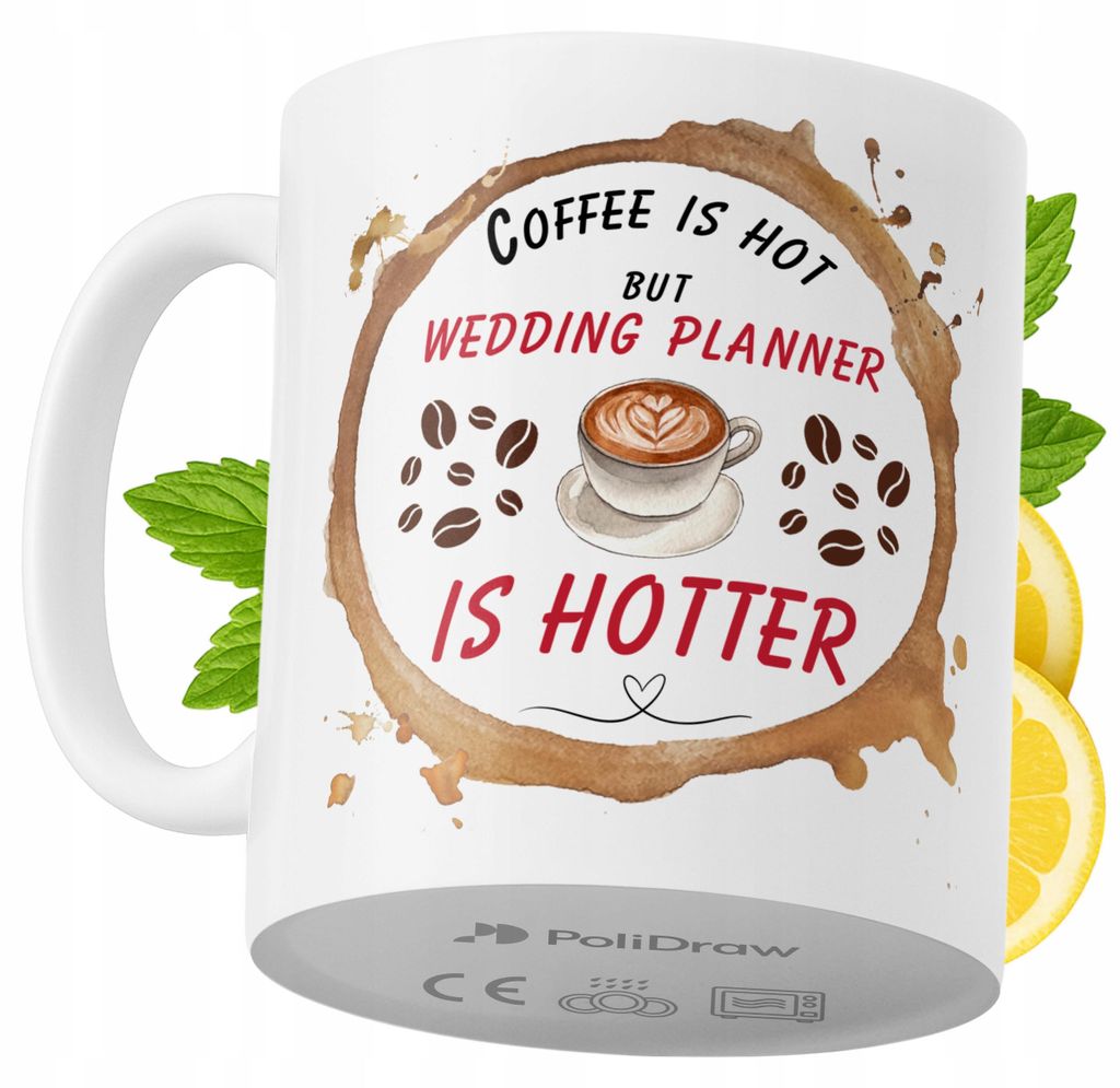 Lustige Tasse für Hochzeitsplaner - Kaffee- oder Teetasse mit witzigem Textdesign - ideal für Geburtstage, Namenstage, Feiertage und besondere An...