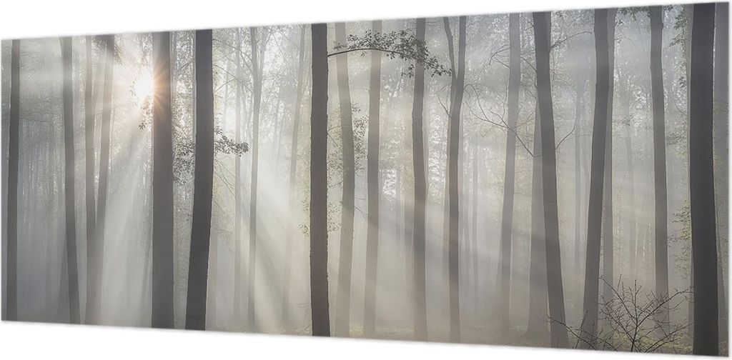 Wandtapete - Dekorative Tapete für Wohnzimmer- Tapetenfolie für Wanddekoration - 208x146 cm - Ätherischer Wald