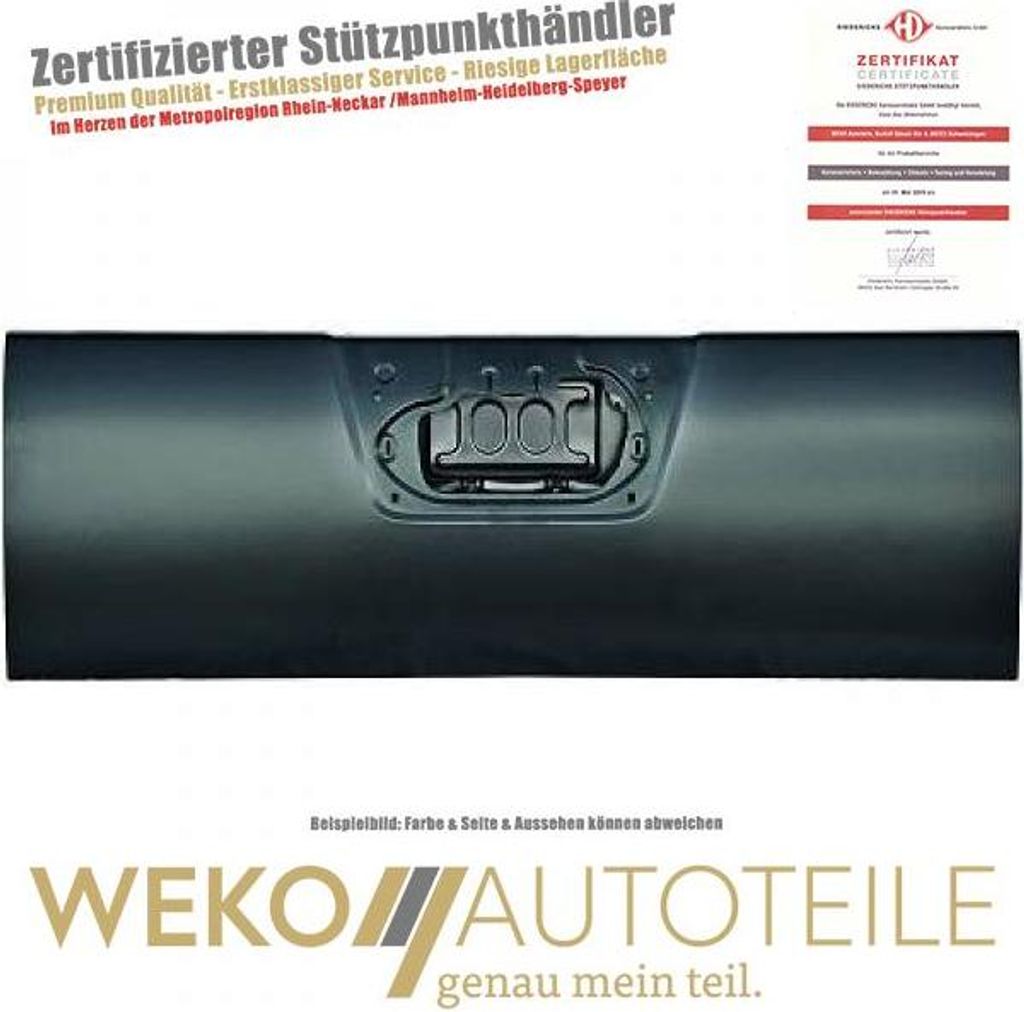 Hecktür DIEDERICHS 6084028 passend für NISSAN