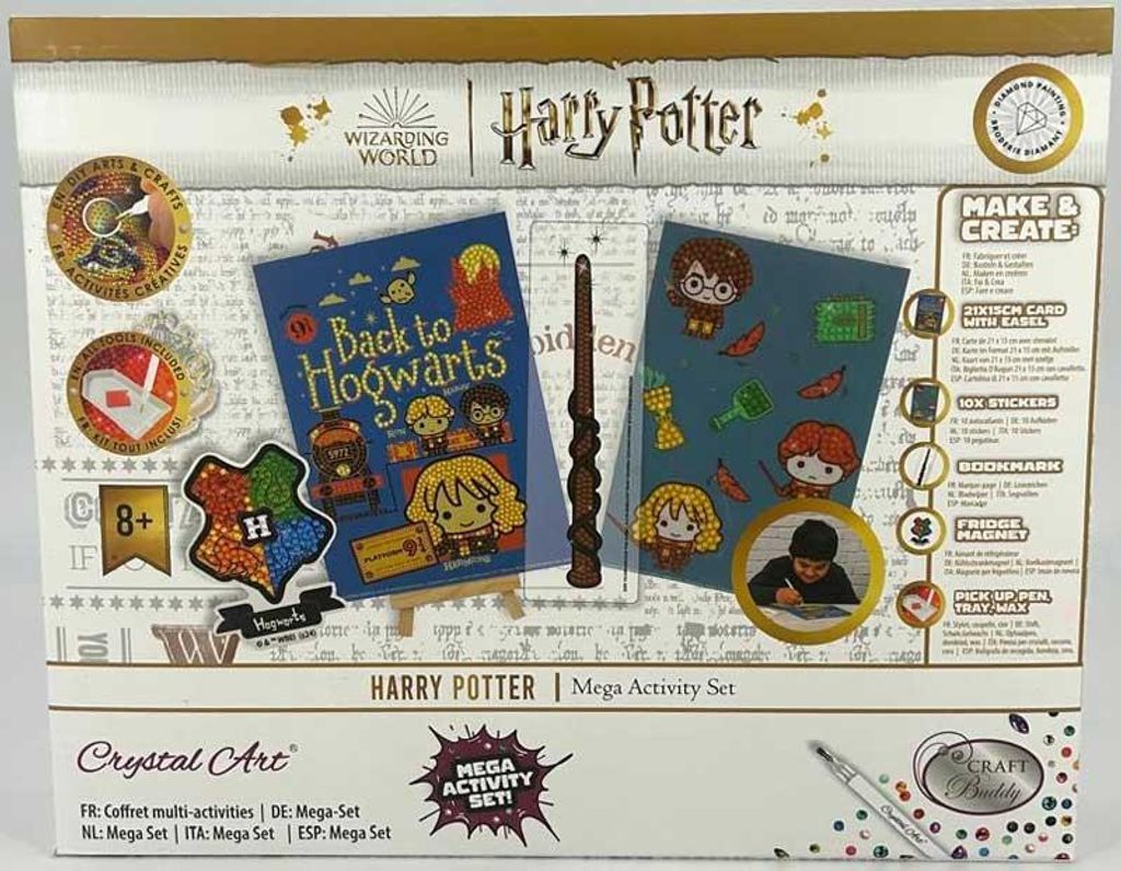 Harry Potter Bastelset - Crystal Art Mega Activity Set für Kinder
