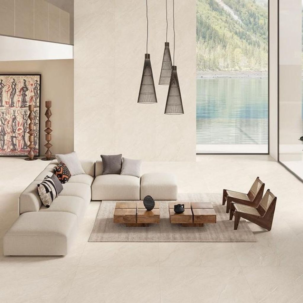 Fliesen Steinoptik Weiss 120x120 cm CASA39 Provenza Pietra Di Orosei