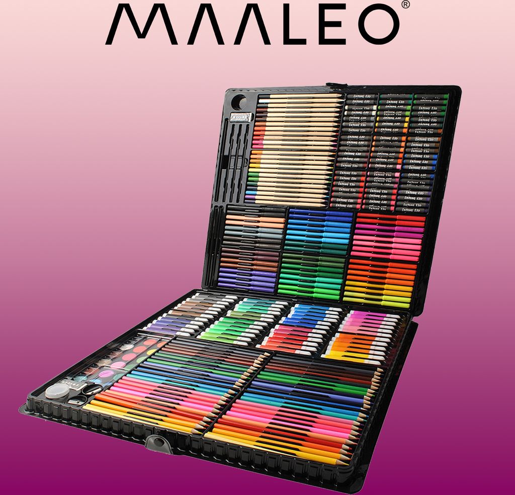 Malset im Koffer 288 Stück Produktbild 14
