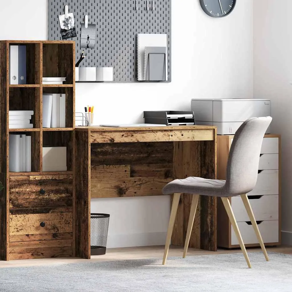 Scrivania Legno Vecchio Maison Exclusive 90x50x76 - Arredo Vintage