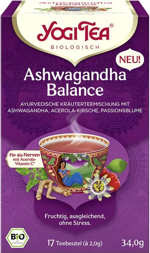Yogi Tea Ashwagandha Balance Organic Filter Bag 17X2.0 g Image du produit 
