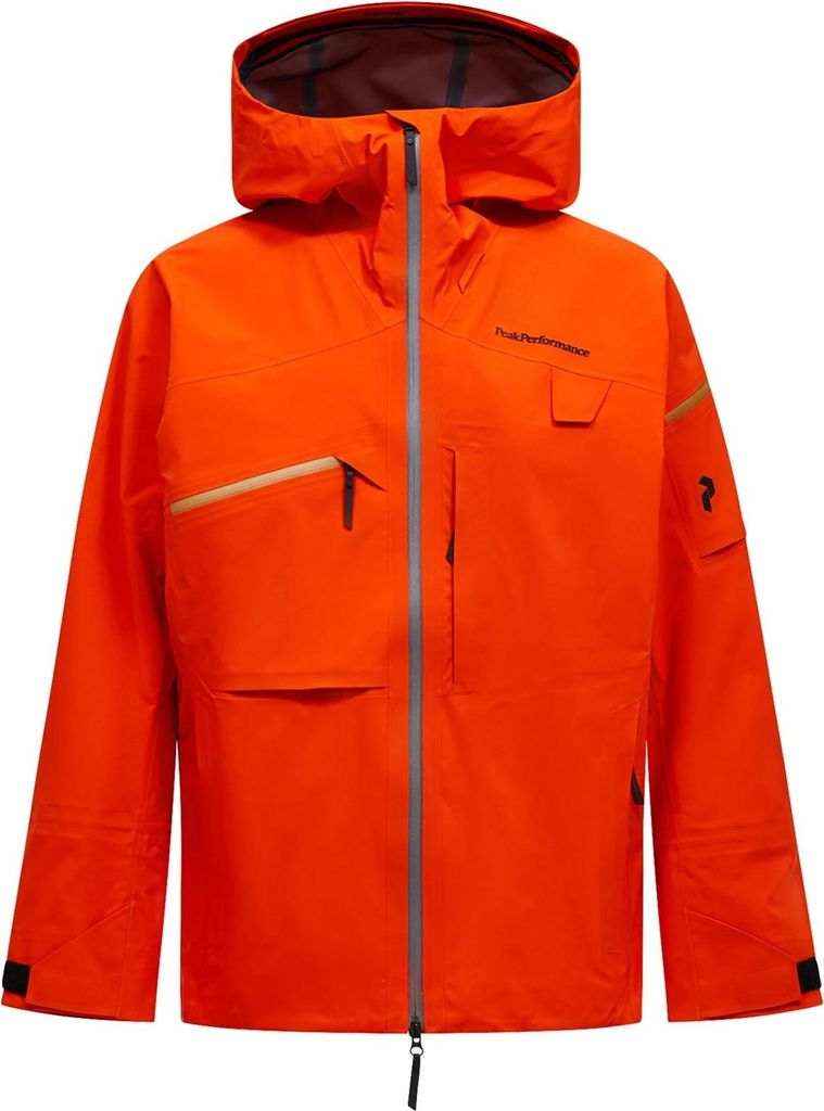 Peak Performance Herren Alpine GORE-TEX 3L Shell Jacke Solar burst : M Größe: M