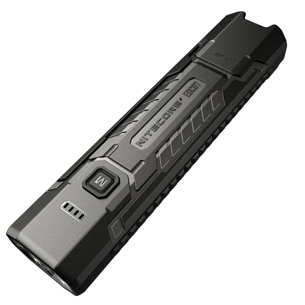 Lampe Nitecore EDC07 1500 Lumens Technologie MCT Noire avec Recharge USB-C