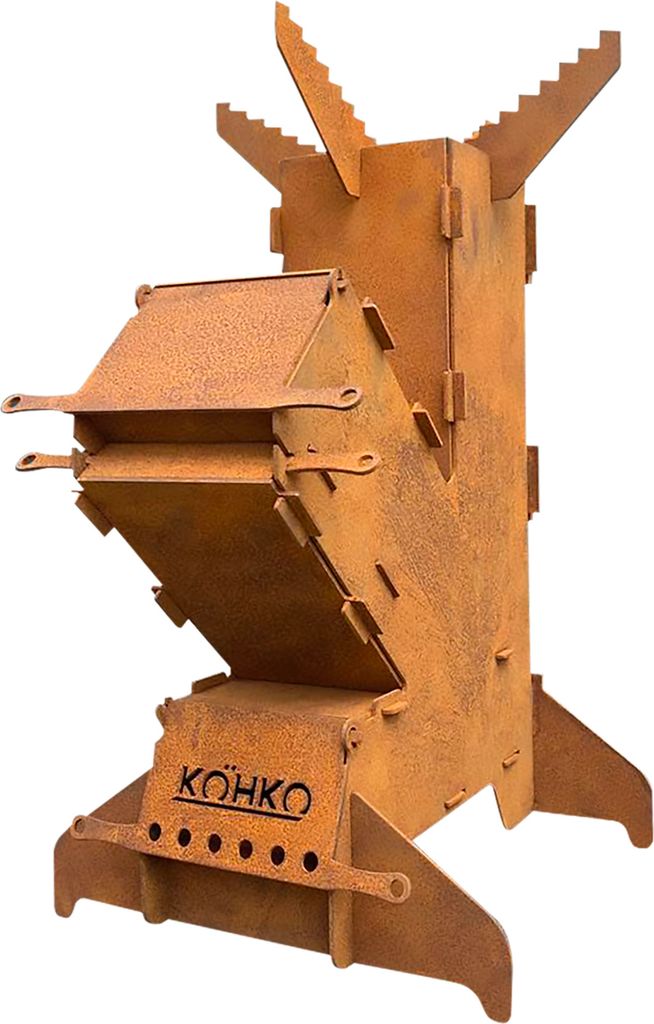 Köhko® Raketenofen S Rocket Stove Campingofen aus 3 mm Produktbild 