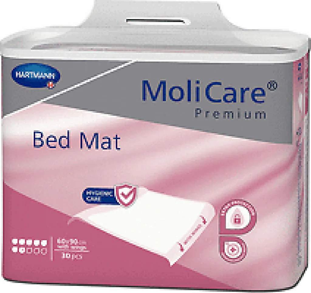 Molicare Bed Mat 7 Gocce 60x60 - 30pz Traverse Monouso Alta Qualità