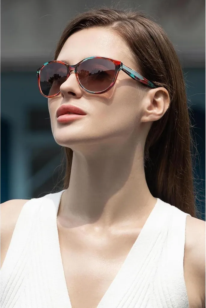 Occhiali da Sole Donna CARFIA Cat-Eye Polarizzati: Stile Retrò Chic - 2