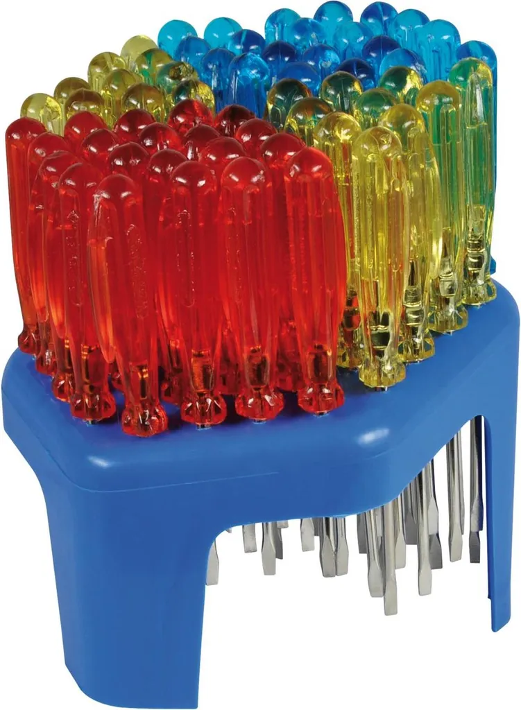Présentoir de tournevis SW-Stahl 32300L 60 pièces en acier robuste