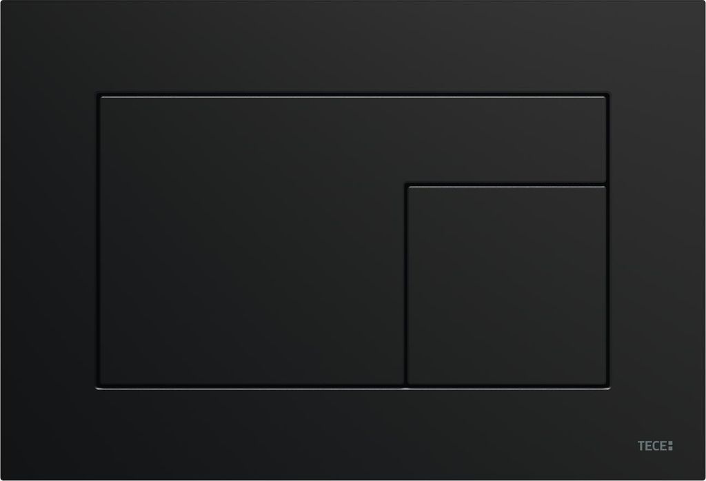 TECE WC-Betätigungsplatte TECEvelvet, für Zweimengentechnik, 220x150x5mm, 9240732