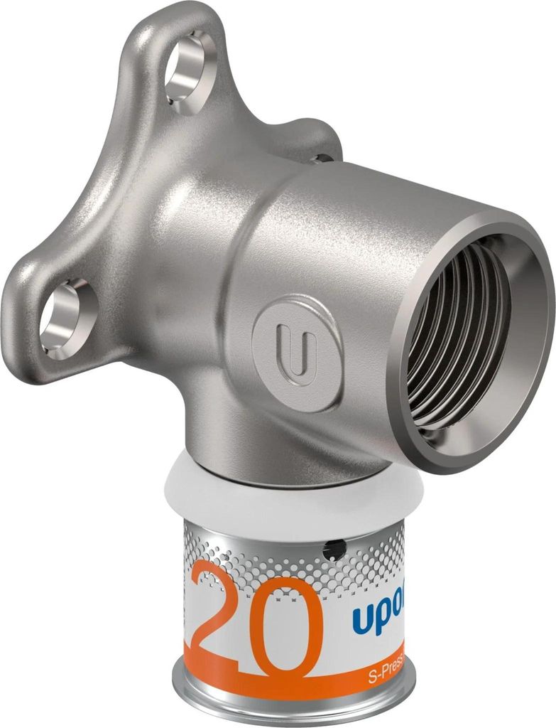 UPONOR S-Press PLUS, stenová doska, M 20-Rp1/2"FT, 1 ks. Obrázok produktu 