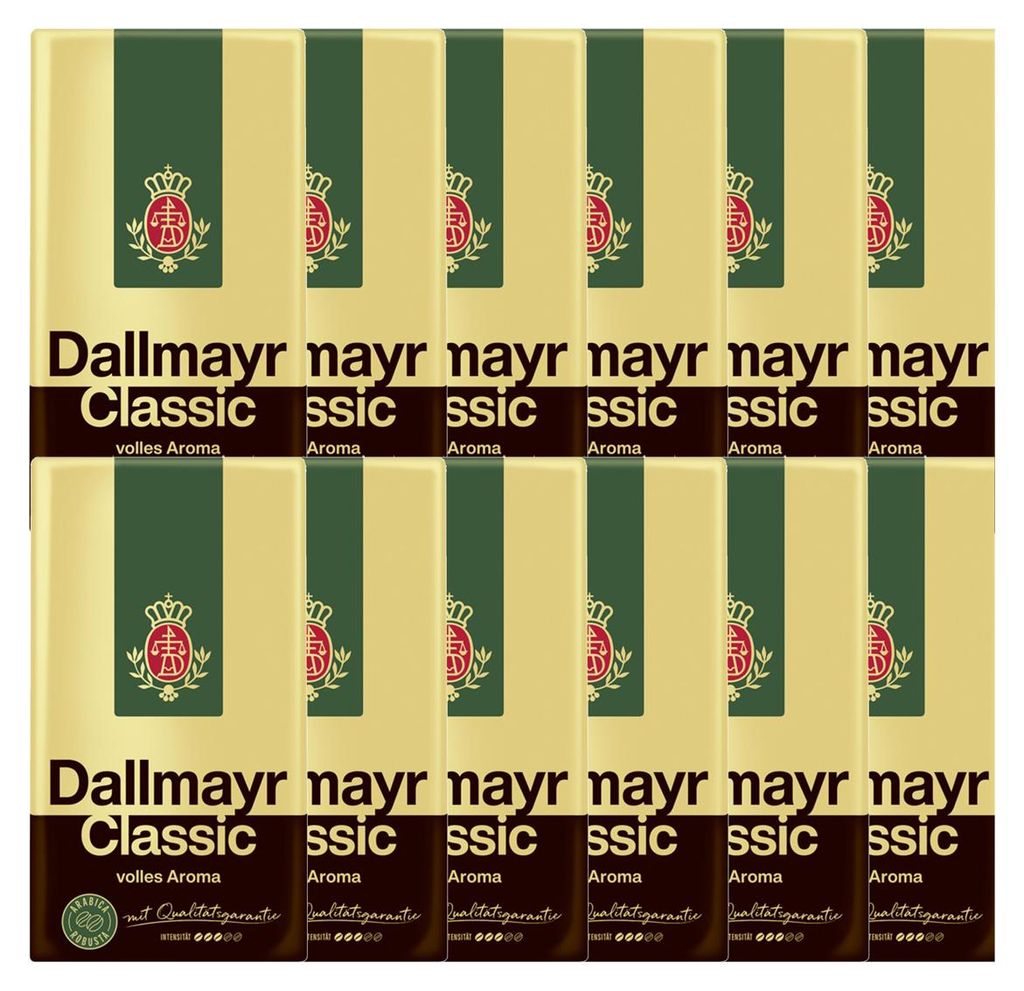 Dallmayr Classic mletá silná káva Premium 500g 12 balení Obrázek produktu 