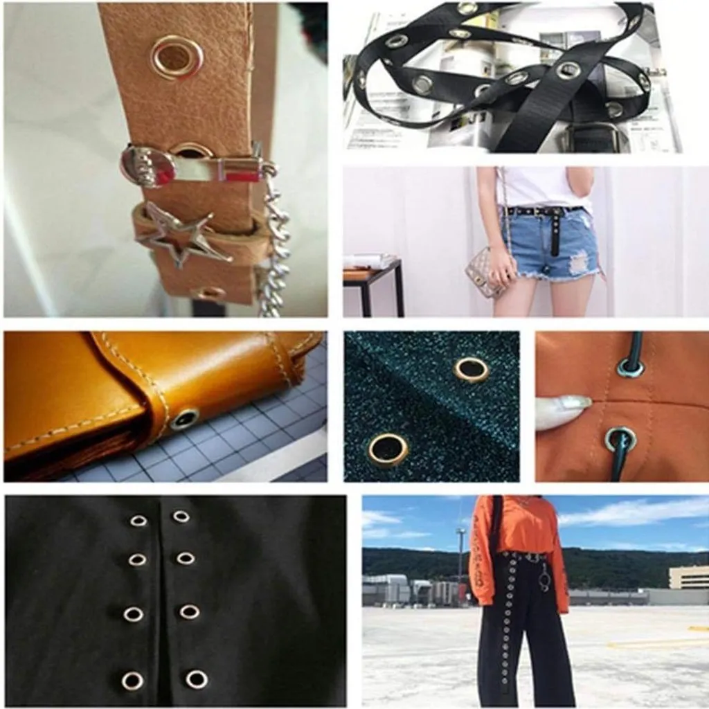 Oeillets 6mm en Laiton Anti-Rouille pour Réparer Sacs et Bâches sans Effort