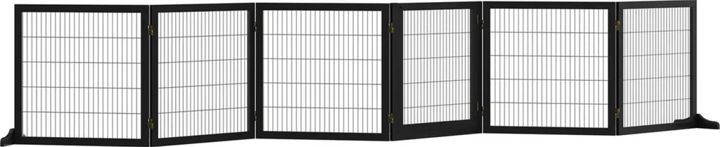 Barrière de Sécurité Grand Chien 432 cm Grille de Protection Modulable