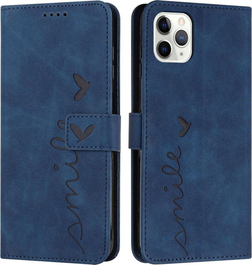 iPhone 16 Pro Max Hülle - Coverup Smile Klapphülle - Blau