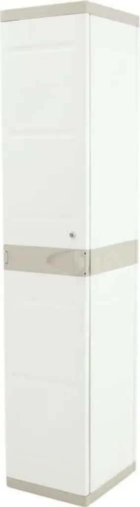 Colonna in Resina 35x180 Bianco: Armadio Tecnico 1 Anta Alta Resistenza