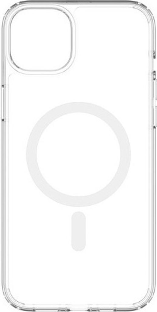 QDOS, Apple iPhone 14 Plus Hybrid Force Case mit Snap MagSafe kompatibel, Transparent