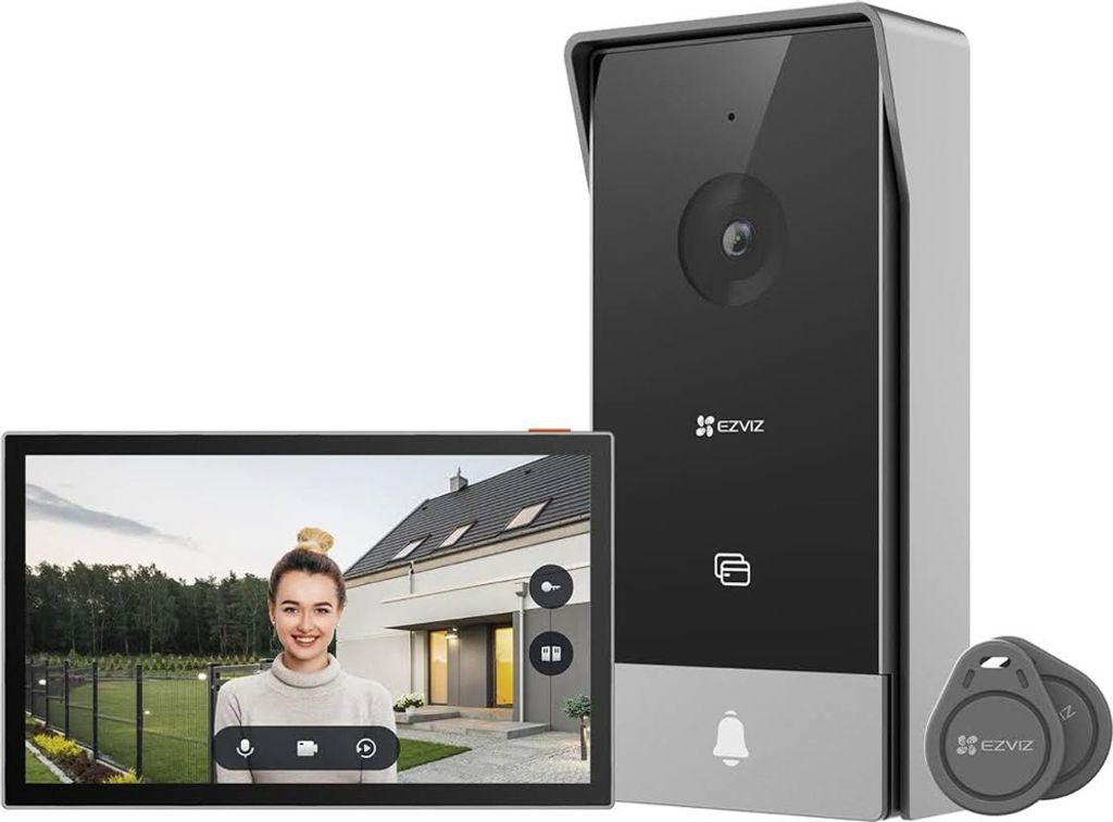 EZVIZ HP5, 17,8 cm (7"), 1024 x 600 Pixel, H.264, H.265, Produktbild 
