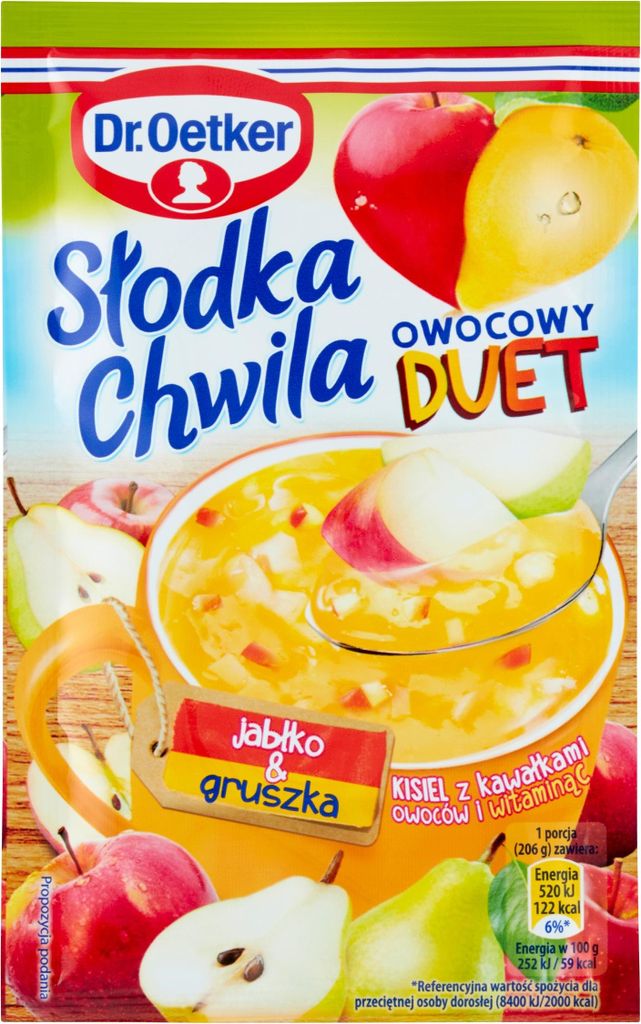 Kisiel pomme-poire Dr. Oetker 31,5 g Image du produit 