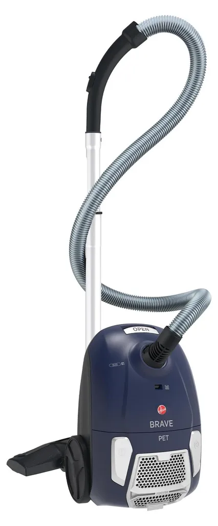 Aspirateur performant Hoover Brave BV61PET 700W Bleu - Grand Sac 2,3 L