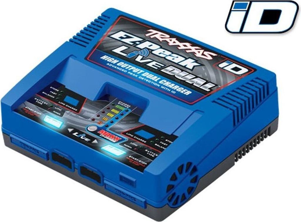 Traxxas TRX2973G 2973G DUO Schnell-Ladegerät EZ-Peak LIVE Produktbild